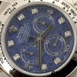 Rolex Daytona 116519 Sodalite diamonds dial 40mm Mens Replica Watch - Image 4