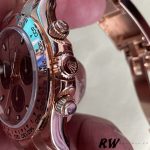 Rolex Daytona 126505 Everose Gold Sundust Panda Dial 40MM Mens Replica Watch - Image 3
