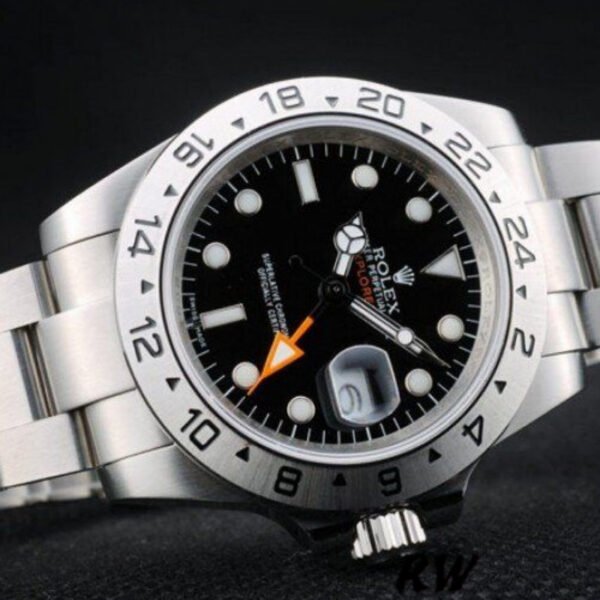 Rolex Explorer REP016820 Stainless Steel Black Dial 40MM Mens Replica Watch - Image 2
