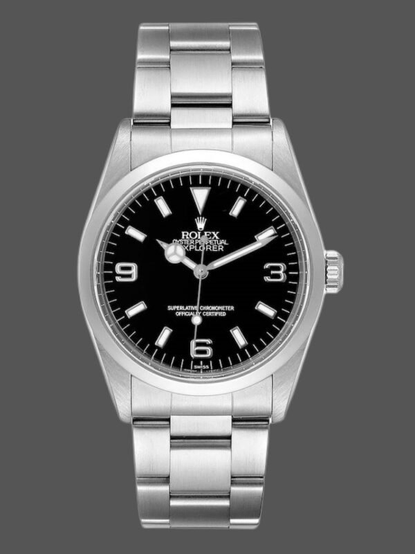 Rolex Explorer SRL156 14270 Stainless Steel Black Dial 36MM Mens Replica Watch - Image 1