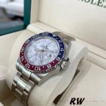 Rolex GMT-Master II 126719 White Gold Meteorite Grey Dial 40mm Mens Replica Watch - Image 3