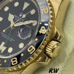 Rolex GMT Master II 116718LN Oyster Bracelet Black Dial 40mm Mens Replica Watch - Image 4