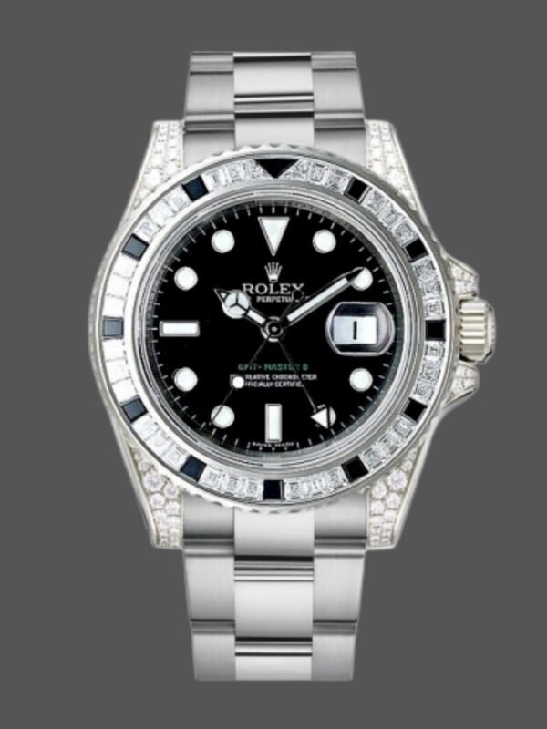 Rolex GMT Master II 116759SANR Black Dial 40mm Mens Replica Watch - Image 1