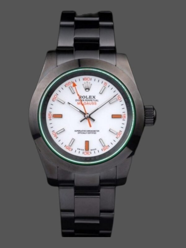 Rolex Milgauss PR116610 Pstainless steel White Dial 40MM Mens Replica Watch - Image 1