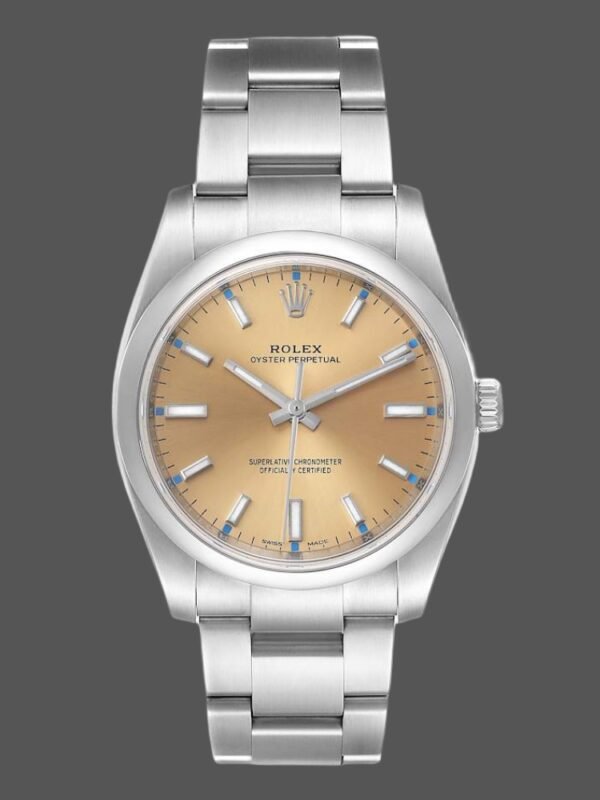 Rolex Oyster Perpetual 114200 White Grape Index Dial 34mm Unisex Replica watch - Image 1