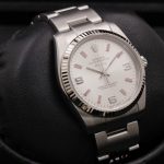 Rolex Oyster Perpetual Air-King 114234 Automatic Silver Dial 34mm Unisex replica watch - Image 3