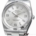 Rolex Oyster Perpetual Air-King 114234 Silver Dial 34mm Unisex Replica Watch - Image 2