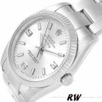 Rolex Oyster Perpetual Air-King 114234 Silver Dial 34mm Unisex Replica Watch - Image 3