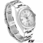 Rolex Oyster Perpetual air-king 114210 Silver Dial 34mm Unisex replica watch - Image 2