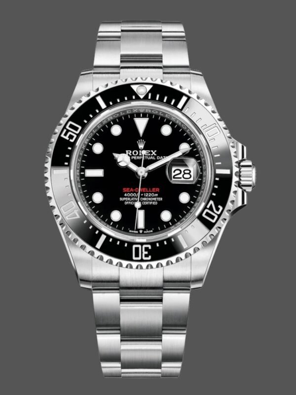 Rolex Sea-Dweller 126600 Stainless Steel Black Dial 43MM Mens Replica Watch - Image 1