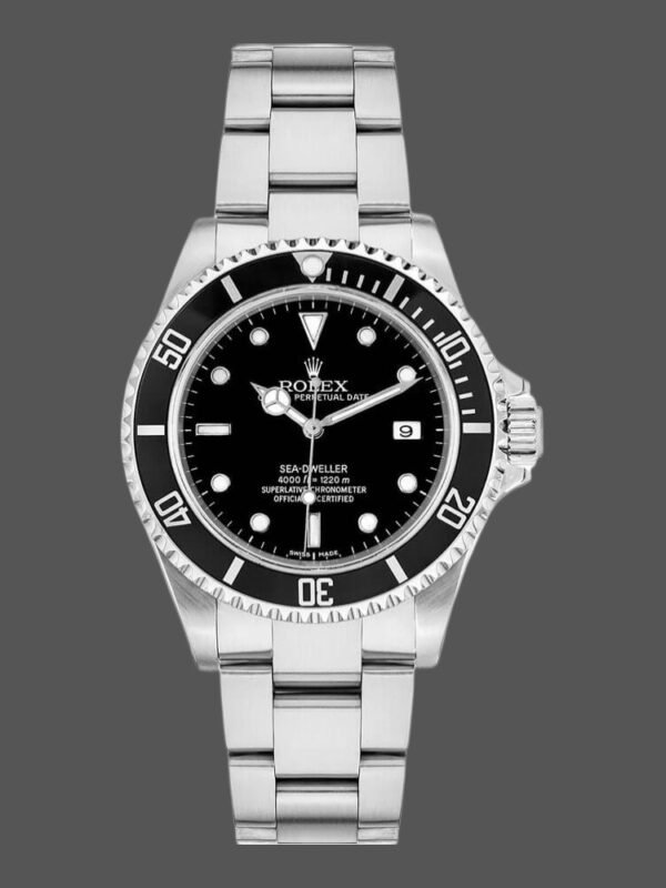 Rolex Sea-Dweller Deepsea 16600 Stainless Steel D-Blue Black Dial 40MM Mens Replica Watch - Image 1