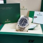 Rolex Sky-Dweller 326934 Stainless Steel Black Dial 42MM Mens Replica Watch - Image 6