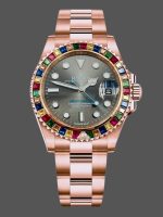 Rolex Yacht Master 116695 Everose Gold Grey Dial 40MM Mens Replica Watch