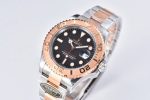 Rolex Yacht Master 126621 EverRose Gold Black Dial 40MM Mens Replica Watch - Image 4