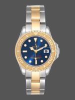 Rolex Yacht Master 169623 Steel Yellow Gold Blue Dial 29MM Lady Replica Watch