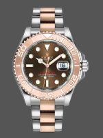 Rolex Yacht Master 268621 Everose Bezel Chocolate Dial 37mm Unisex Replica Watch