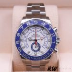 Rolex Yacht Master II 116680 White Square Dial 44mm Mens Replica Watch - Image 2