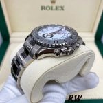 Rolex Yacht Master II 116689 White Dial Platinum 44mm Mens Replica Watch - Image 5