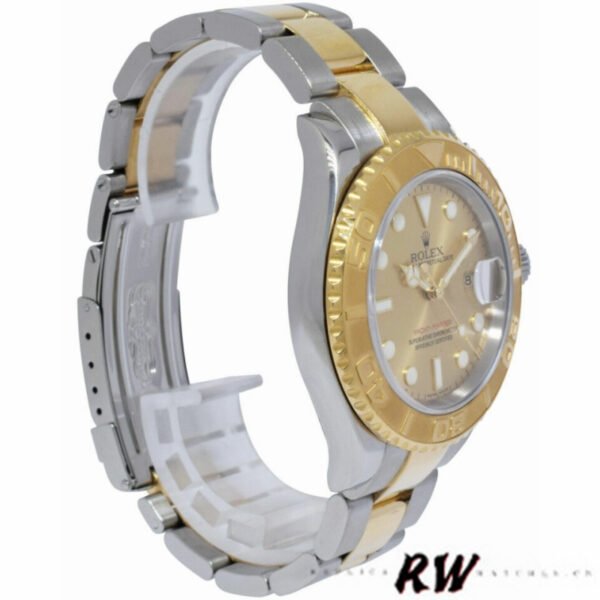 Rolex Yachtmaster 16623 Steel Yellow Gold Champagne Dial 40MM Mens Replica Watch - Image 2