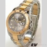 Rolex Yachtmaster 16623 Steel Yellow Gold Rhodium Grey Dial 40MM Mens Replica Watch - Image 3